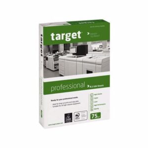 RAMETTE DE PAPIER BLANC TARGET 80 GR A4 500 FEUILLES