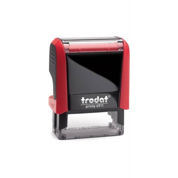 Cachet Personnalisable TRODAT 4911 format empreinte 38 mm x 14 mm 3 lignes