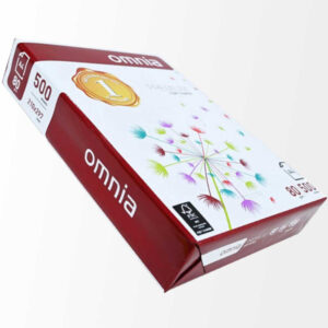 Omnia Ramette 500 feuilles Papiers A4 blanc 80 g (21 x 29,7 cm)