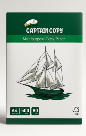 Ramette Papier A4 80g CAPTAN COPY – Papier Blanc Haute Qualité pour Impression et Photocopie