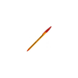 STYLO BILLE BIC ORANGE POINTE FINE ROUGE